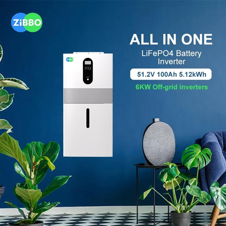 6KW Off-grid Home Energy Storage System 51.2V 100Ah All-in-one Lithium Battery