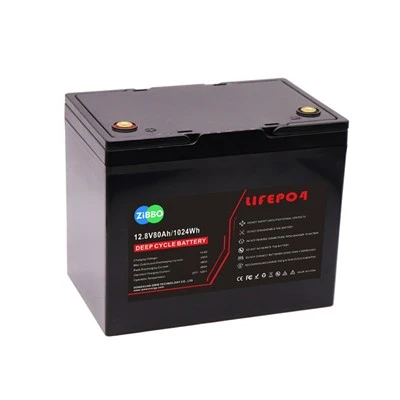 12V 80AH Lithium Iron Phosphate Deep Cycle Battery