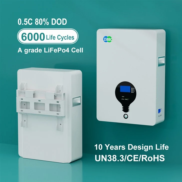 Solar Wall Mounted 5KWh Lithium-ion Battery 24V 48V 100AH 200Ah LiFePO4