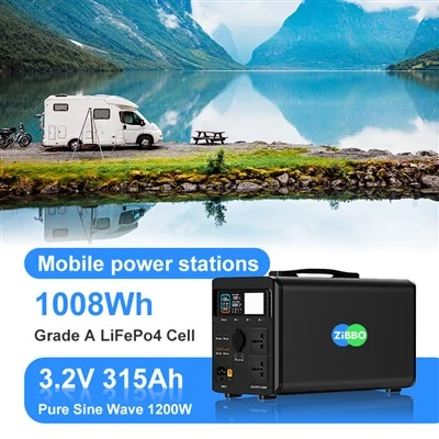 1200W Portable Portable Lub Chaw Nres Tsheb Hluav Taws Xob 1008Tawv LifePo4 Roj teeb
